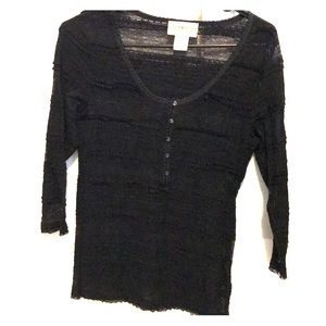 Black Lace Top